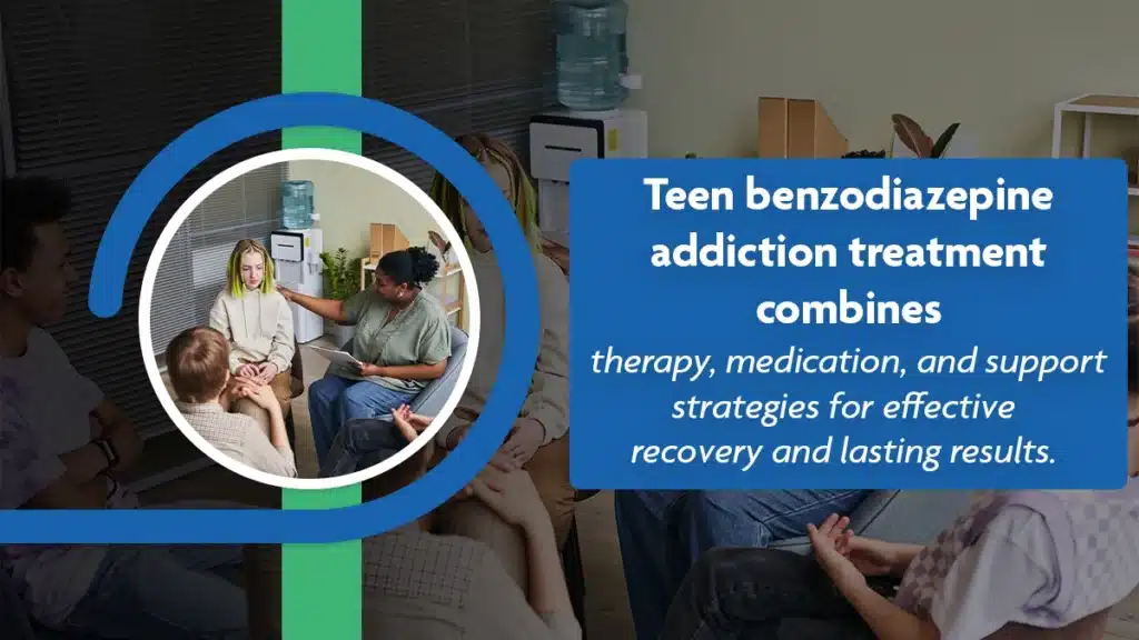 Teen benzodiazepine addiction treatment combines therapy, medication, and support strategies for effective recovery and lasting results.
